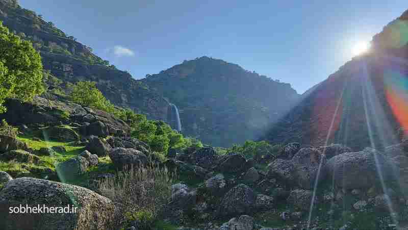 آبشار طوف خیمه سوق